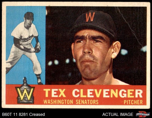 1960 topps 392 - 1960, tex