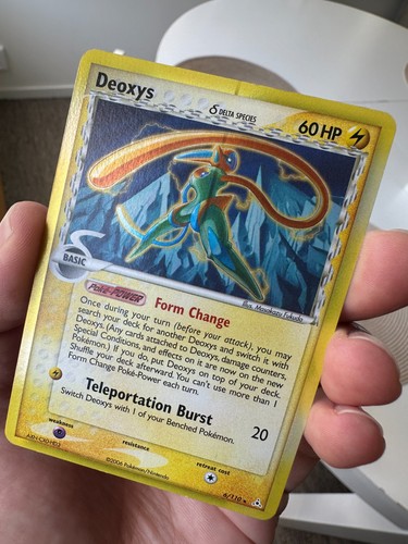 Pokemon deoxys holo - pokemon,
