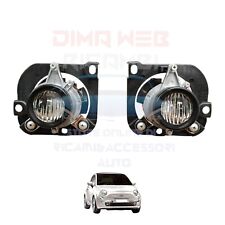 COPPIA FENDINEBBIA ANTERIORE FARETTI FARI DX SX FIAT 500 312 DAL 2007 AL 2015 H3