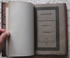 RARE ED.ORIG. BERTRAM TRAGEDIE