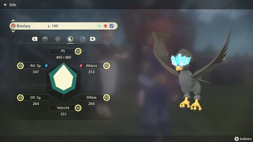 Braviary alfa shiny 6iv - braviary,