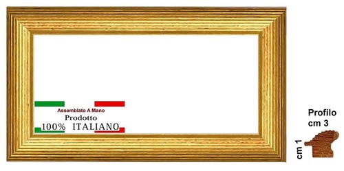 Cornice oro legno - in,