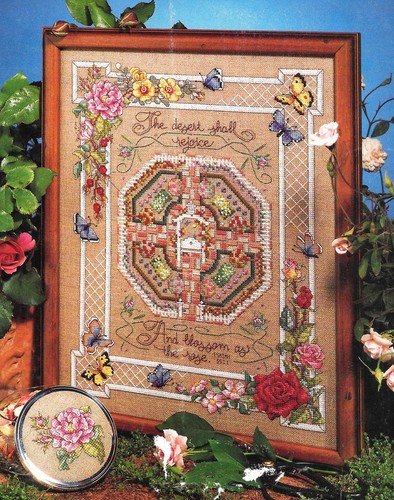 Cross stitch pattern sampler - cross,