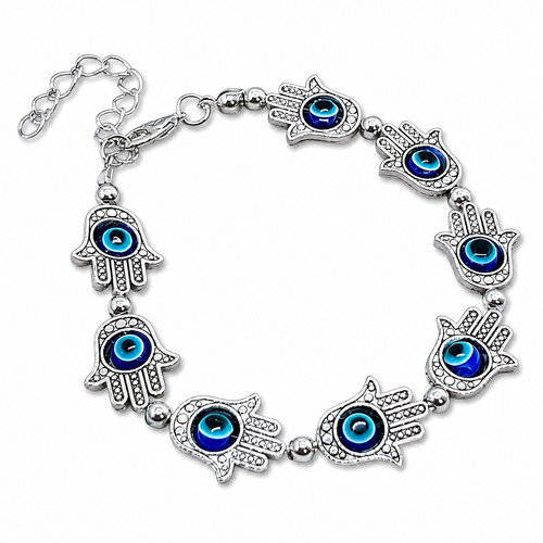 Bracciale malocchio perline - malocchio,