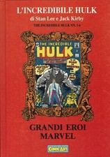 Grandi Eroi Marvel  8 incredibile Hulk 1/6 CARTONATO ed. Comic Art FU24