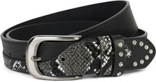 Cintura da donna strass e