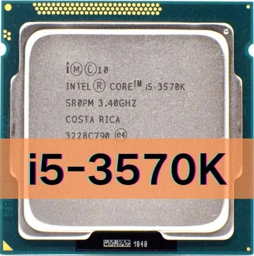 Cpu intel core 3570k - cpu, sr0pm