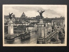 Roma, Nuovo ponte Vittorio Emanuele   Antica cartolina