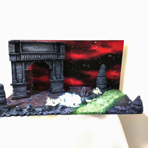 Diorama myth cloth saint seiya - diorama,