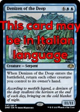 MTG DENIZEN OF THE DEEP EXC - ABITATORE PROFONDO 47 - DMR - MAGIC