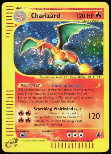Charizard 165 pokemon - 6/165,