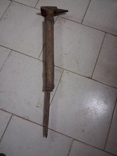 INCUDINE ANTICA IN FERRO MISURA H.70 X 18 (VEDI FOTO)    