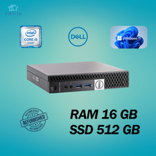 PC DESKTOP DELL 7040 MINI INTEL I5 RAM 16GB SSD 512GB WIN 11 PRO RICONDIZIONATO