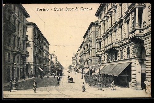 Cartolina torino corso - cartolina, duca
