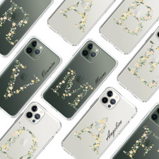 Custom FLOWER INITIALS Soft