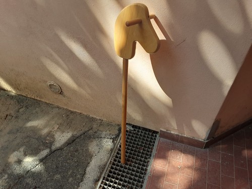 Cavallino legno per bambini - legno,