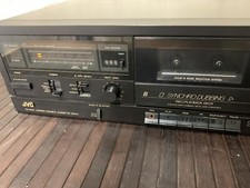 Piastra doppia cassetta jvc - piastra, a