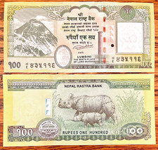 100 Banconote Nepal Rupia 2019