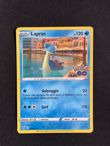 Lapras 023 078 pokemon - -,