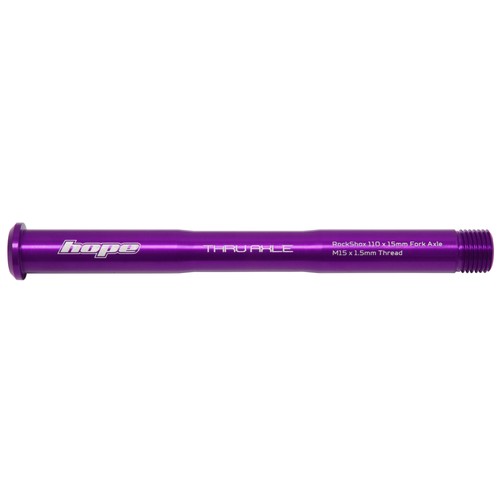 Hope fork thru axle - hope, (viola)