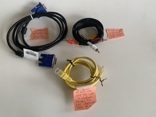 Lotto cavi vga audio ed - lotto,