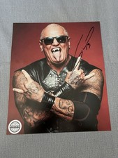 WWE Gangrel foto firmata 8x10