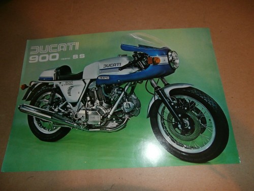 Brochure moto epoca ducati - moto,