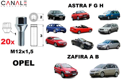 Kit bulloni opel - astra, g