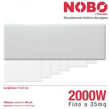 Radiatore elettrico norvegese NOBO 2000W, 35 mq (include termostato NCU-2Te)