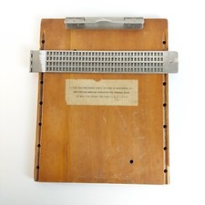 Antica ardesia braille vintage