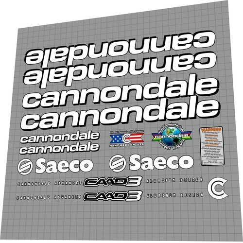 Set decalcomanie cannondale - set,