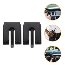 2pcs CB Radio Mobile Radio Mobile Base Microfono Hang Up Clip Gancio in ferro