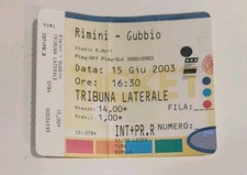 BIGLIETTO STADIO TICKET CALCIO