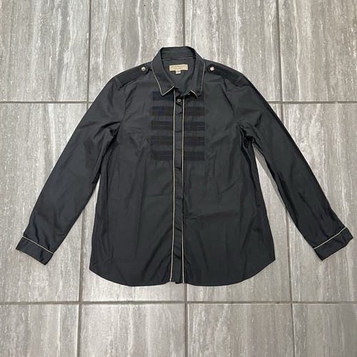 Camicia vintage burberry nera - vintage,