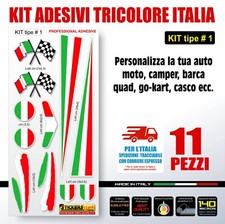 Kit adesivi tricolore - kit,