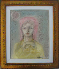 Giangiacomo Dal Forno (Catania 1909-Milano1989) Mezzobusto femminile in cornice