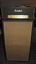 MARSHALL VINTAGE HEADS JMP 50 mod.1987  YEAR 1969   CABINET mod. 1990 YEAR 1967