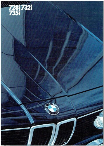 Bmw 728i 732i 735i - 735i, e23)