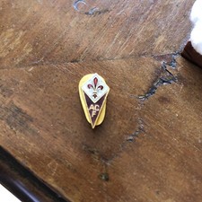Spilla Pins Sportiva Squadra di Calcio Vintage Smaltata - A.C. Fiorentina