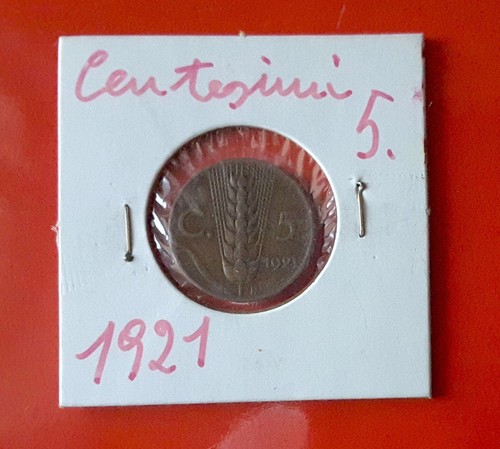 Centesimi 1921 o015 - 5,