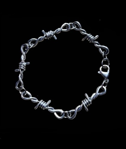 Bracciale filo spinato - bracciale,