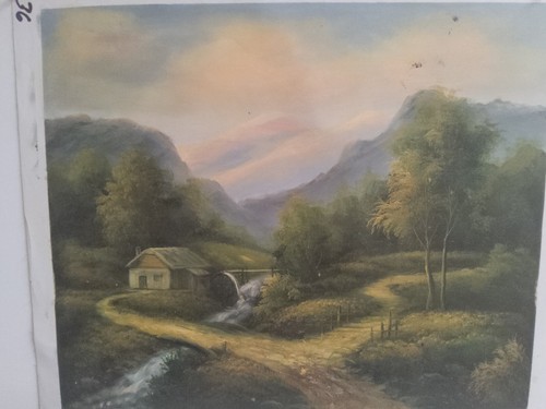 Quadro paesaggio dipinto - quadro,