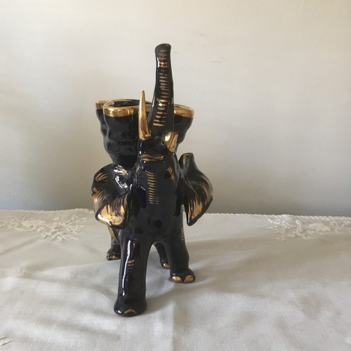 Elefante ceramica blu - ceramica,