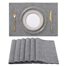 Set 6 Tovagliette Lino Tavolo