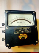 Strumento Elettronico Weston Electrical Wattemetro Belotti vintage mod.432 orig.
