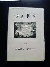 Mary WEBB - Hermine DAVID: Sarn ,1948,  32 pointes sèches, bel exemplaire étui