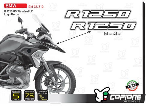 Adesivi becco moto bmw r - 2,