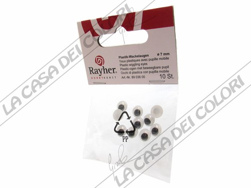 Rayher plastic eyes with - -,