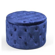 POUF CONTENITORE IN VELLUTO