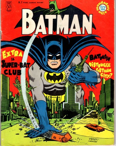 Batman mondadori del 1967 - mondadori,